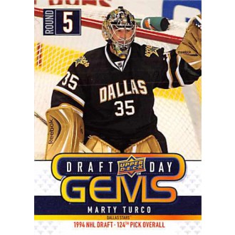 Insertní karty - Turco Marty - 2009-10 Upper Deck Draft Day Gems No.GEM10