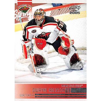 Řadové karty - Roloson Dwayne - 2004-05 Pacific No.135