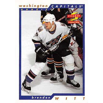 Řadové karty - Witt Brendon - 1996-97 Score No.270