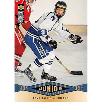 Řadové karty - Kallio Tomi - 1995-96 Collectors Choice No.334