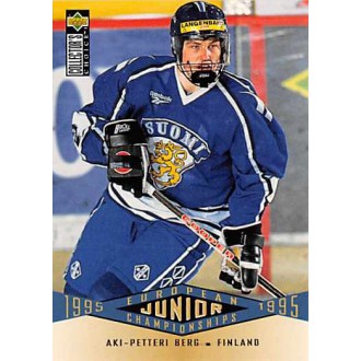 Řadové karty - Berg Aki-Petteri - 1995-96 Collectors Choice No.337