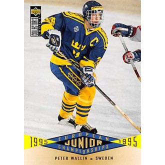 Řadové karty - Wallin Peter - 1995-96 Collectors Choice No.354