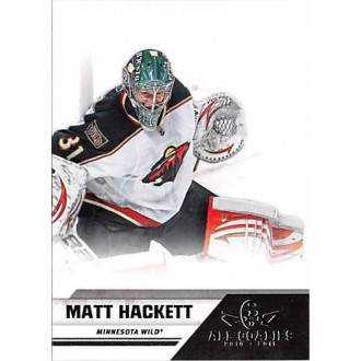 Řadové karty - Hackett Matt - 2010-11 All Goalies No.39