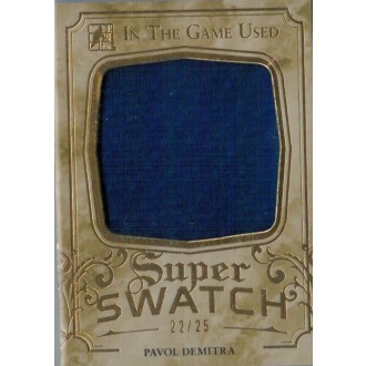 Jersey karty - Demitra Pavol - 2016-17 Leaf ITG Game Used Super Swatch Gold No.SS-30