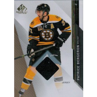 Jersey karty - Bergeron Patrice - 2014-15 SP Game Used Gold Jerseys No.33