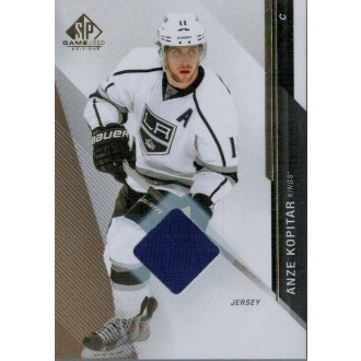 Jersey karty - Kopitar Anze - 2014-15 SP Game Used Gold Jerseys No.81
