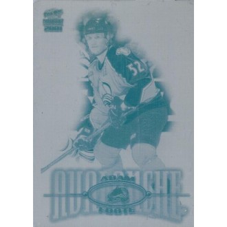 Paralelní karty - Foote Adam - 2000-01 Paramount Printing Plates Front No.59