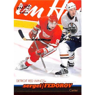Paralelní karty - Fedorov Sergei - 1999-00 Pacific Red No.138