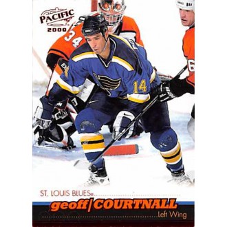 Paralelní karty - Courtnall Geoff - 1999-00 Pacific Red No.354