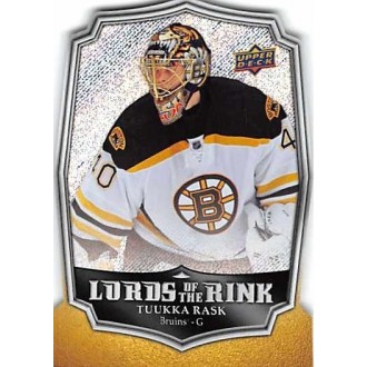 Insertní karty - Rask Tuukka - 2014-15 Overtime Lords of the Rink No.LR6