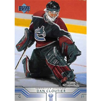 Řadové karty - Cloutier Dan - 2001-02 Upper Deck No.399