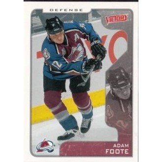 Řadové karty - Foote Adam - 2001-02 Victory No.95