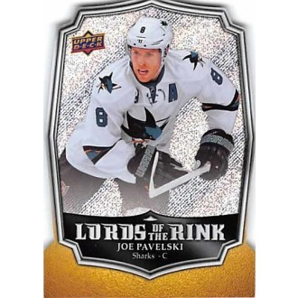 Insertní karty - Pavelski Joe - 2014-15 Overtime Lords of the Rink No.LR10