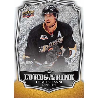 Insertní karty - Selanne Teemu - 2014-15 Overtime Lords of the Rink No.LR11