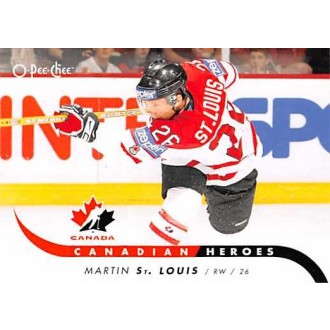 Insertní karty - St.Louis Martin - 2009-10 O-Pee-Chee Canadian Heroes No.CB-MS