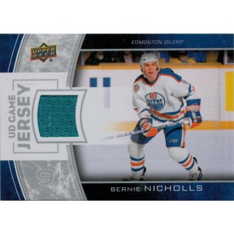 Jersey karty - Nicholls Bernie - 2013-14 Upper Deck Game Jerseys No.GJ-BN