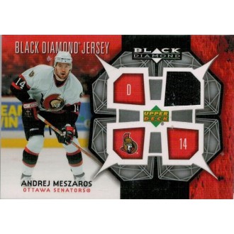 Jersey karty - Meszaros Andrej - 2007-08 Black Diamond Jerseys No.BDJ-AM