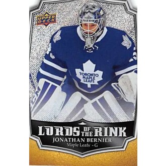 Insertní karty - Bernier Jonathan - 2014-15 Overtime Lords of the Rink No.LR18