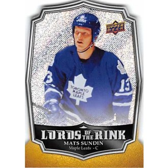 Insertní karty - Sundin Mats - 2014-15 Overtime Lords of the Rink No.LR19