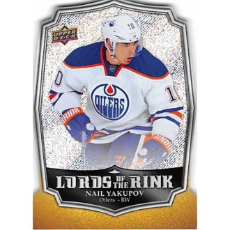Insertní karty - Yakupov Nail - 2014-15 Overtime Lords of the Rink No.LR25