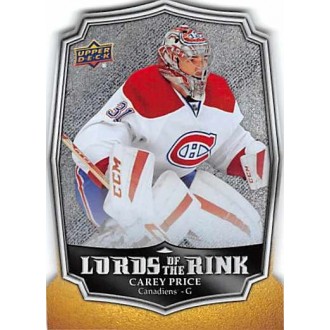 Insertní karty - Price Carey - 2014-15 Overtime Lords of the Rink No.LR26