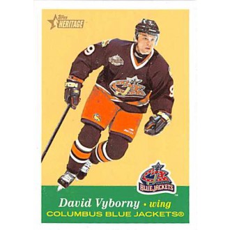 Řadové karty - Výborný David - 2001-02 Topps Heritage No.105