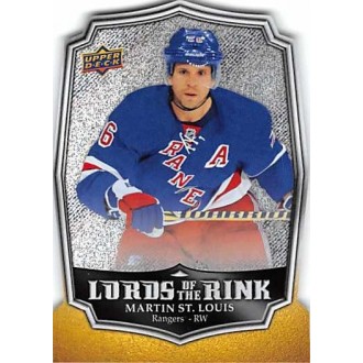 Insertní karty - St.Louis Martin - 2014-15 Overtime Lords of the Rink No.LR28