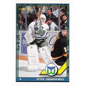 Řadové karty - Sidorkiewicz Peter - 1991-92 O-Pee-Chee No.296