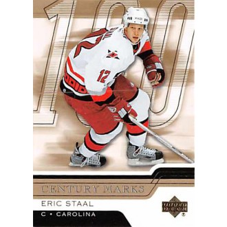 Insertní karty - Staal Eric - 2006-07 Upper Deck Century Marks No.CM6