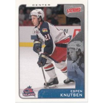 Řadové karty - Knutsen Espen - 2001-02 Victory No.101