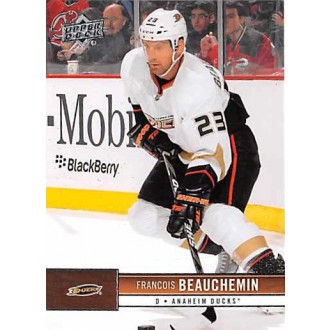 Řadové karty - Beauchemin Francois - 2012-13 Upper Deck No.3