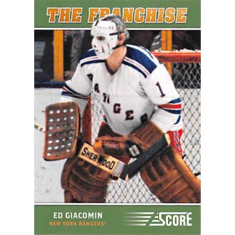 Insertní karty - Giacomin Ed - 2012-13 Score Franchise Original Six No.OS5