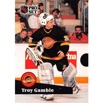 Řadové karty - Gamble Troy - 1991-92 Pro Set No.238