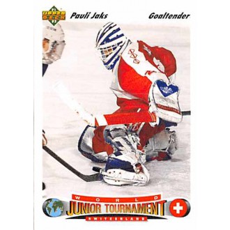 Řadové karty - Jaks Pauli - 1991-92 Upper Deck No.663