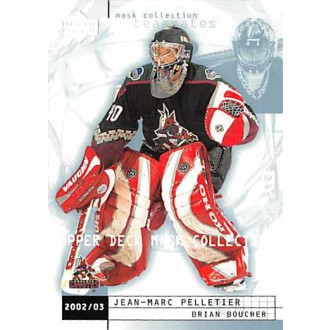 Řadové karty - Pelletier Jean-Marc, Boucher Brian - 2002-03 Mask Collection No.66