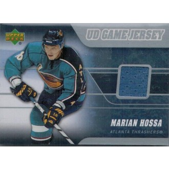 Jersey karty - Hossa Marián - 2006-07 Upper Deck Game Jerseys No.J-MH