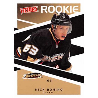 Řadové karty - Bonino Nick - 2010-11 Victory No.201
