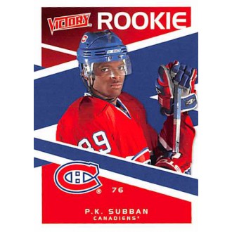 Řadové karty - Subban P.K. - 2010-11 Victory No.228