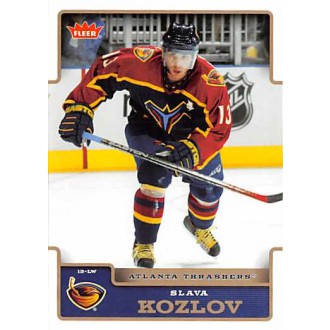 Řadové karty - Kozlov Vyacheslav - 2006-07 Fleer No.14