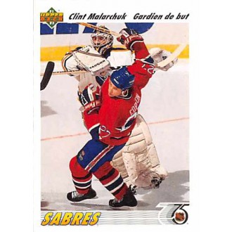 Řadové karty - Malarchuk Clint - 1991-92 Upper Deck French No.368
