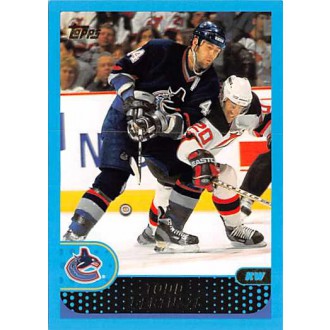 Řadové karty - Bertuzzi Todd - 2001-02 Topps No.178