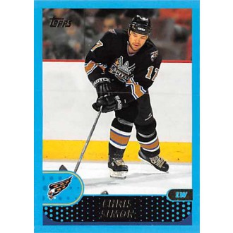 Řadové karty - Simon Chris - 2001-02 Topps No.225
