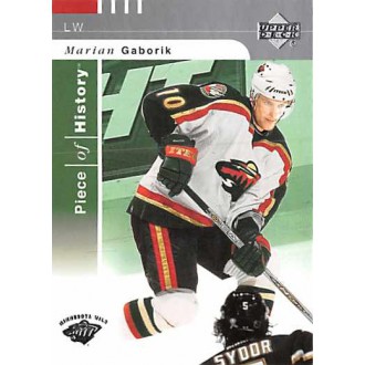 Řadové karty - Gáborík Marián - 2002-03 Piece of History No.46