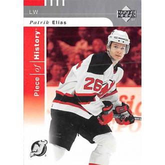 Řadové karty - Eliáš Patrik - 2002-03 Piece of History No.50