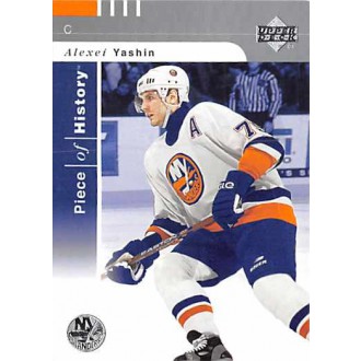 Řadové karty - Yashin Alexei - 2002-03 Piece of History No.55