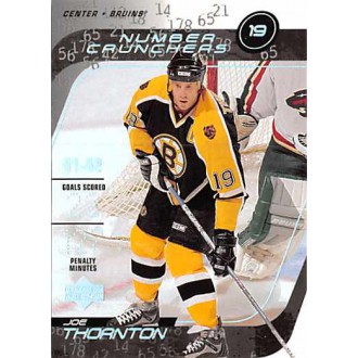 Insertní karty - Thornton Joe - 2002-03 Upper Deck Number Crunchers No.NC1