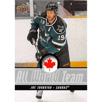 Insertní karty - Thornton Joe - 2008-09 Upper Deck All-World Team No.AWT11
