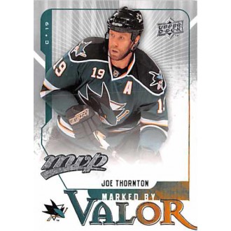 Insertní karty - Thornton Joe - 2008-09 MVP Marked by Valor No.MV3