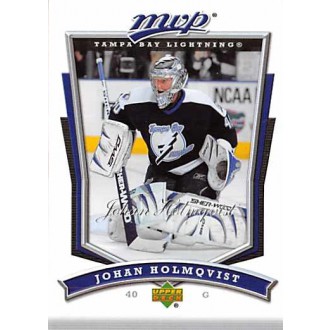 Řadové karty - Holmqvist Johan - 2007-08 MVP No.168