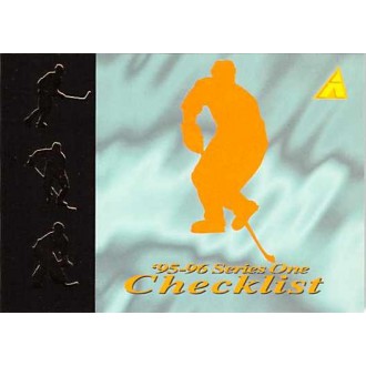 Řadové karty - Checklist 58-114 - 1995-96 Pinnacle No.222